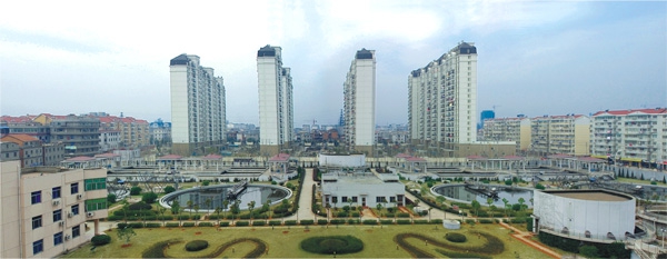 江西最大污水處理廠——南昌朝陽污水處理廠二期工程（省、市優(yōu)良工程，獲滕王閣杯）